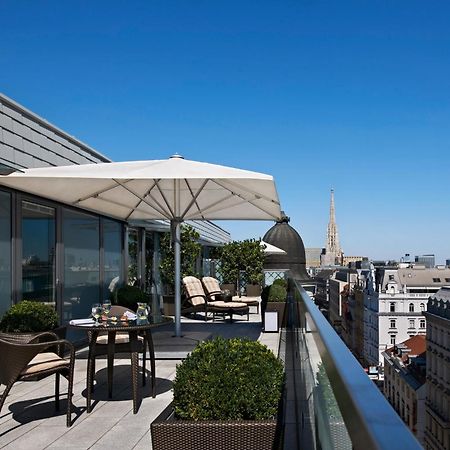 Hotel Sacher Wien Buitenkant foto The rooftop terrace